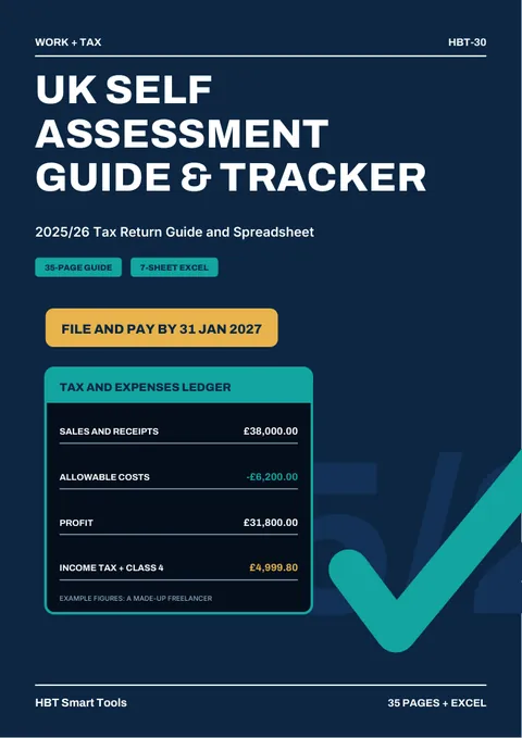 View 2: Sample page 1 from UK Self Assessment Guide and Tracker 2025/26