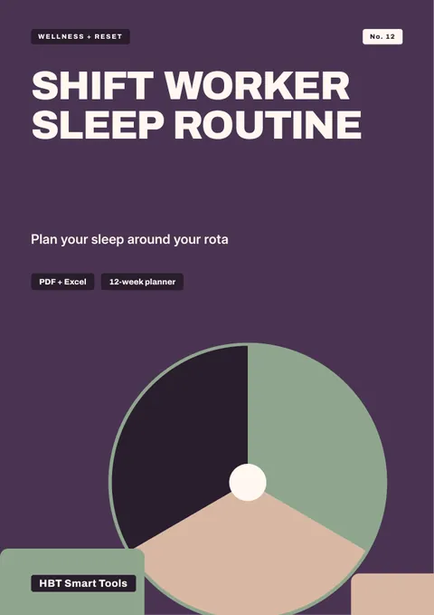 View 2: Sample page 1 from Shift Worker Sleep Routine Planner